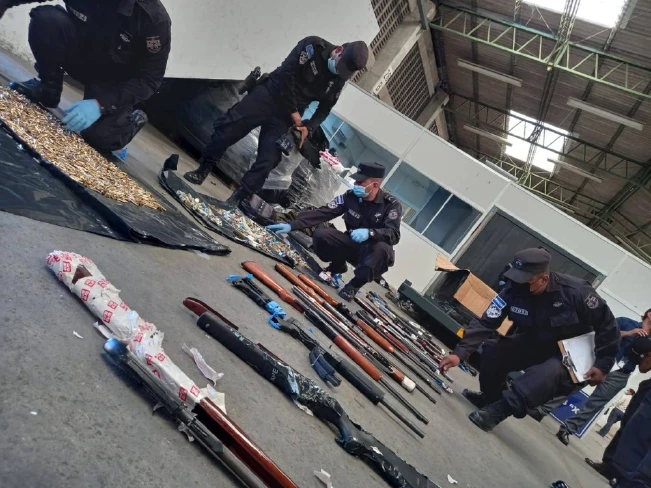 Incautan armas valoradas en $50,000 en La Unión
