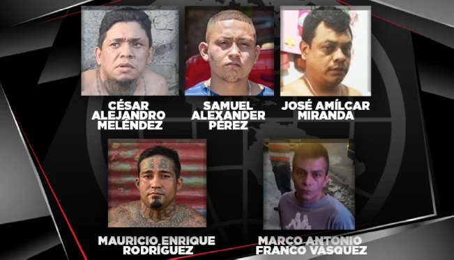Policía reporta capturas de cabecillas de la MS que habrían ordenado incremento de homicidios