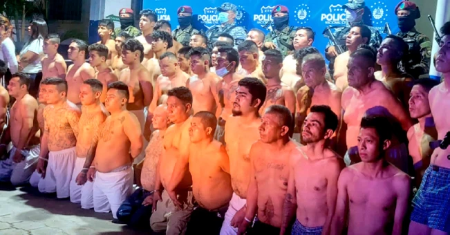 Detenidos durante el régimen de excepción suben a 5,184 y Bukele anuncia más capturas