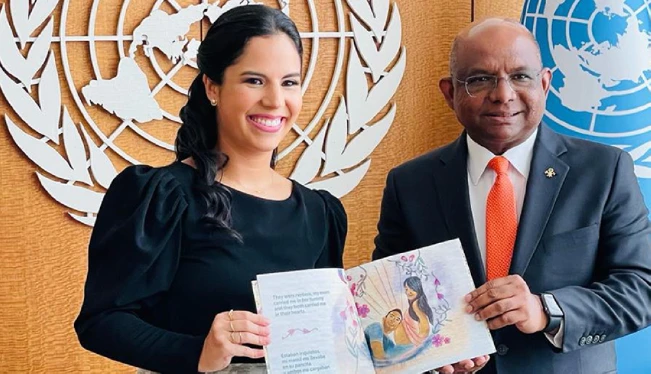 Primera Dama participó en inauguración de nueve salas de lactancia en la ONU