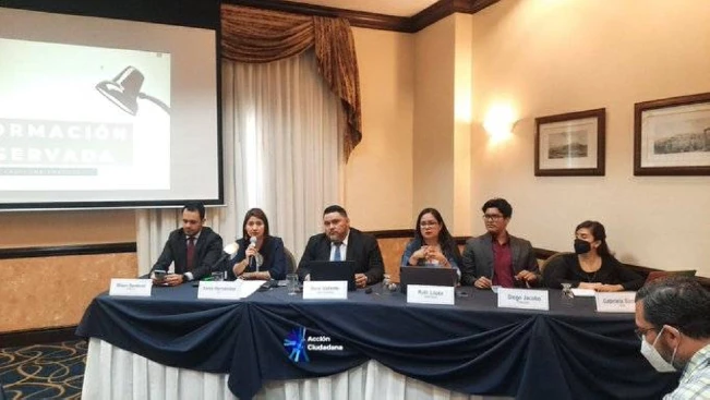 Organizaciones hacen llamado a comunidad internacional por retroceso en información pública