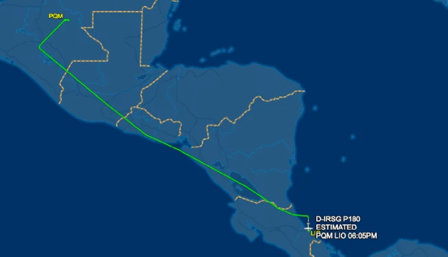 Desaparece avión en Costa Rica con cinco pasajeros alemanes y un tripulante abordo