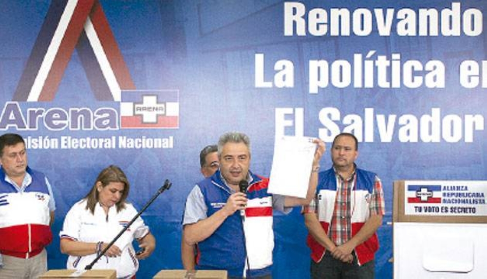 Arena convoca a elecciones internas de candidatos a Presidente, diputados y alcaldes hacia 2024