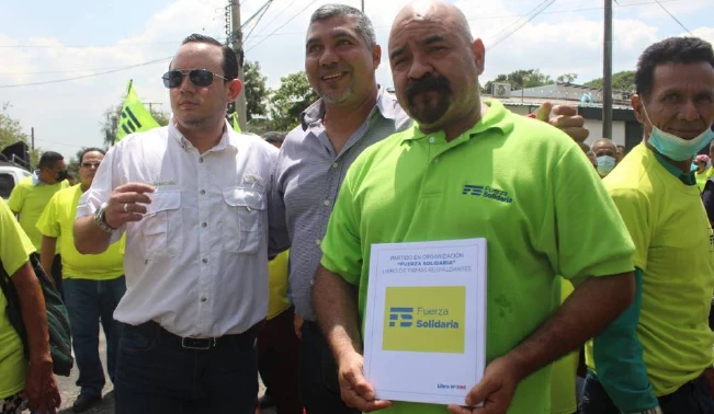 TSE prorroga plazo para que Fuerza Solidaria recolecte 14,000 firmas que le hacen falta