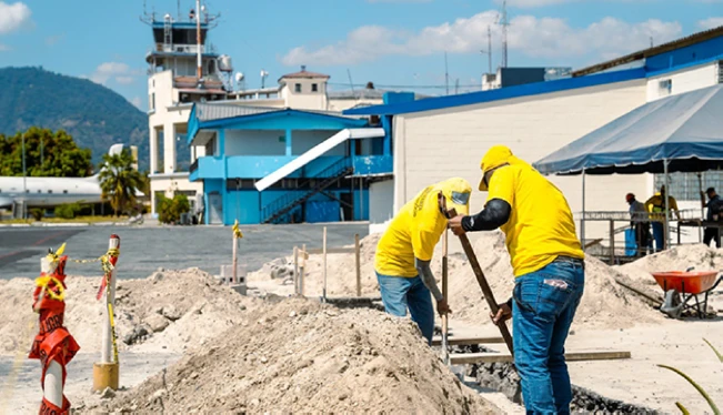 Cepa inicia obras de modernización del aeropuerto de Ilopango