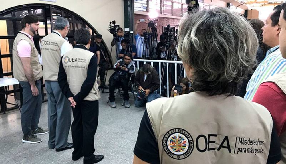 Iniciativa Votante pide al TSE gestione observación electoral de ONU, OEA y UE