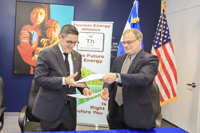 El Salvador explora la generación de energía nuclear con combustible de torio