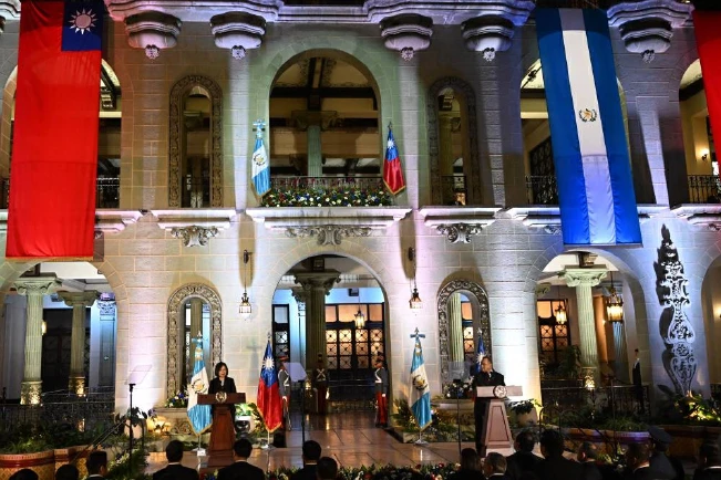 La presidenta de Taiwán inicia visita a Guatemala, tras polémica escala en EEUU