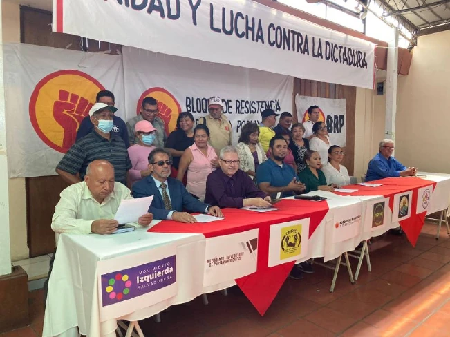 Siete organizaciones de izquierda anuncian marcha contra régimen y reelección