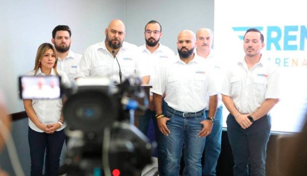 Arena participará en presidencial pero dirigente no descarta otra estrategia