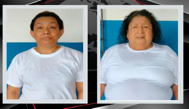 Capturan a mujeres que estafaban a víctimas con billetes de lotería falsos en Santa Tecla