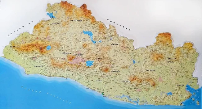 Estos serían los 44 municipios que tendría El Salvador