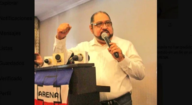 ARENA presenta su fórmula presidencial con el empresario Joel Sánchez e Hilcia Bonilla