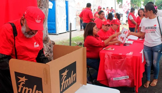 Los precandidatos a presidente, diputados y alcaldes del FMLN hacia 2024