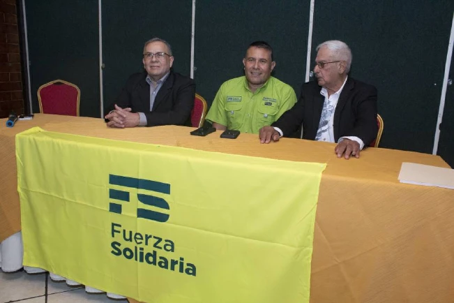 Exareneros integran la fórmula presidencial del partido Fuerza Solidaria