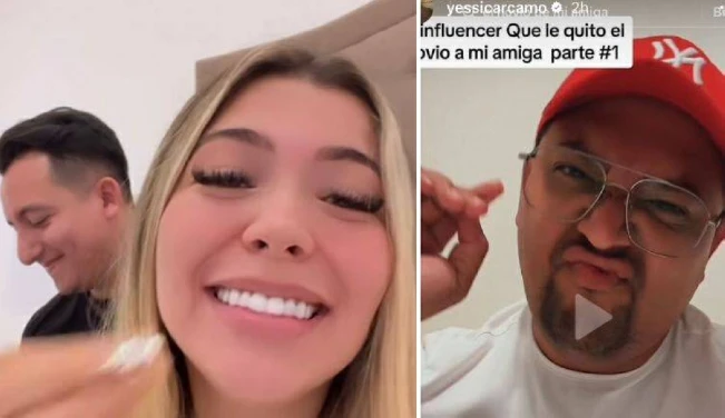 Yéssica Cárcamo expone a tiktoker que la tacha de quita novios