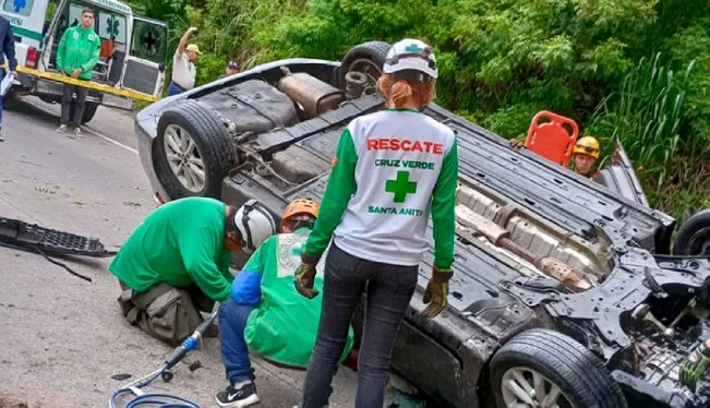 Fin de semana deja al menos seis muertos y más de 20 heridos en accidentes de tránsito