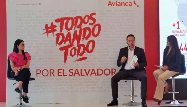 Avianca sumará 110 vuelos semanales e incorporará 5 aviones en El Salvador