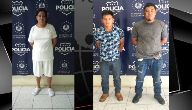 Capturan en San Miguel a mujer y dos hombres a quienes habrían pagado para matar a su esposo