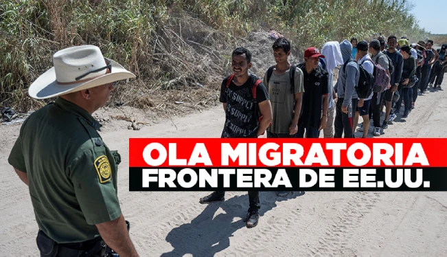 Así es captado en fotos el drama humanitario de los migrantes en la frontera sur de EEUU