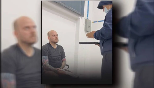 Fiscalía muestra a Alejandro Muyshondt mientras le notifican audiencia