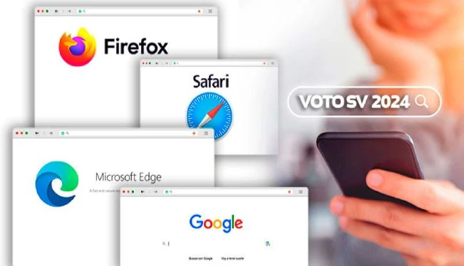 Voto electrónico podrá realizarse mediante cuatro navegadores web