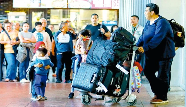 El tráfico de pasajeros en el aeropuerto cerró en un récord de 4.5 millones en 2023