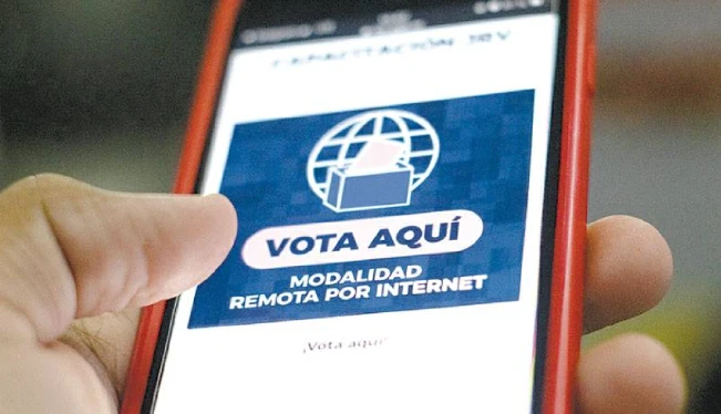 Votación electrónica en el exterior supera los 90,000