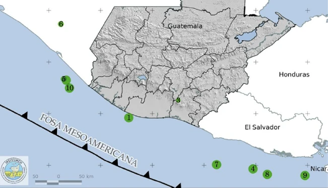 Sismo que sacudió a El Salvador también estremeció el centro y sureste de Guatemala