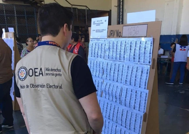 Misión de la OEA inicia observación electoral en El Salvador: se reunirá con candidatos
