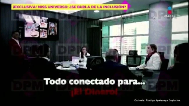 Filtran reunión de Miss Universo donde se revela falsa inclusión y sed de dinero