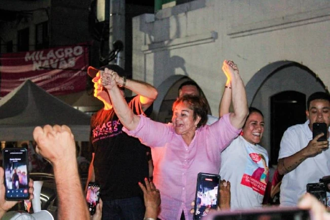 Milagro Navas logró una  victoria arrasadora en La Libertad Este