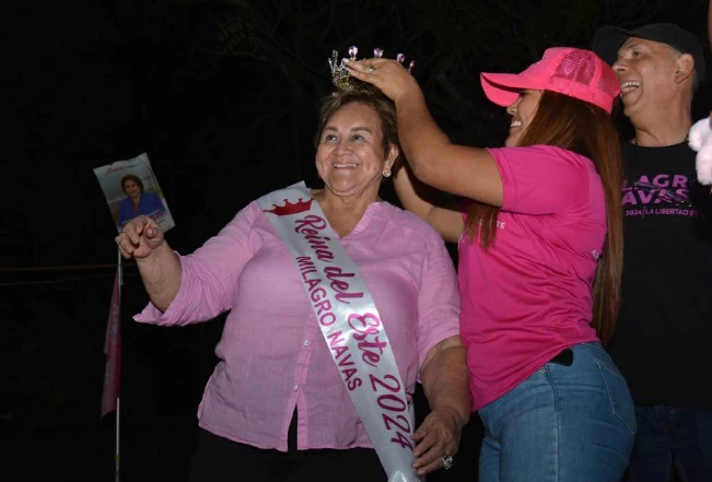 Milagro Navas afirma "se despoja" de su color partidario y trabajará con el gobierno de Bukele