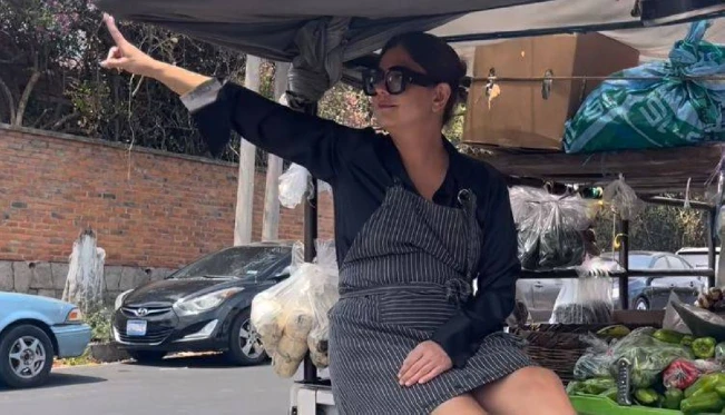 La chef salvadoreña que hace sus compras en los camiones de verduras