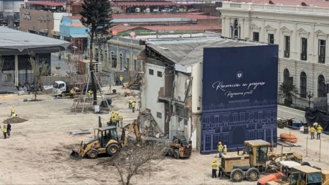 Así trabajaba el hotel El Palacio en San Salvador, contiguo al Palacio Nacional