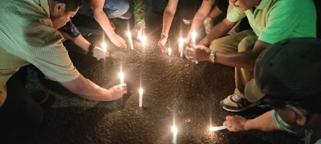 Hacen vigilia frente a "El Penalito" por captura de veteranos de guerra