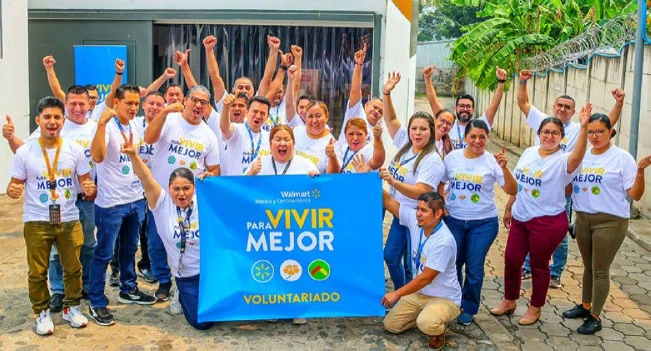 Walmart realiza voluntariado en el Banco de Alimentos de El Salvador