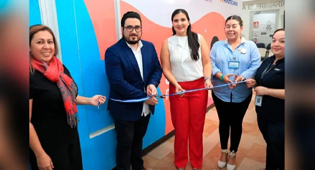 Banco Hipotecario inaugura sala de lactancia materna
