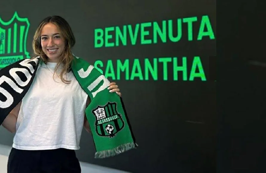La salvadoreña Samantha Fisher jugará en el calcio  con el Sassuolo femenino