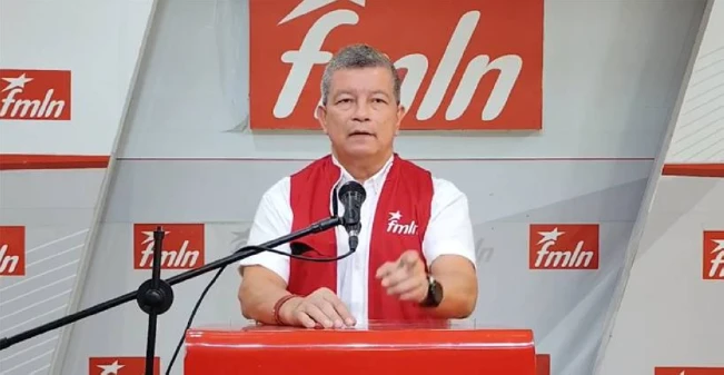 Chino Flores, secretario del FMLN, saluda a sandinistas y elogia “defensa de la soberanía”