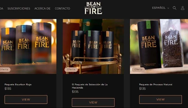 Bukele anuncia su propia marca de café 'Bean of Fire'