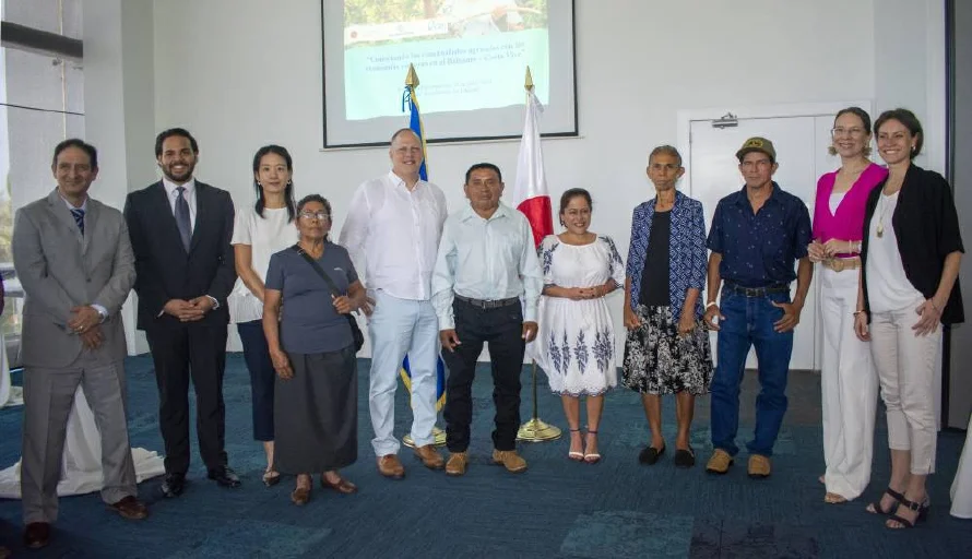 Japón aportará $2.76 millones en fortalecimiento de la agricultura sostenible en El Salvador