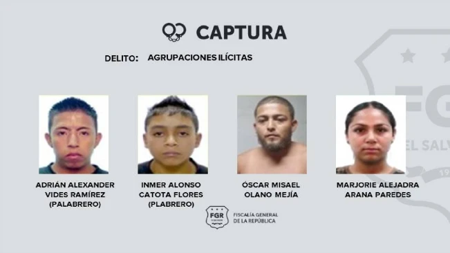 FGR ordena capturas de 81 pandilleros, entre cabecillas y colaboradores