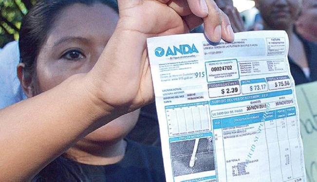 Asamblea no aprueba decreto que modificaba tarifas de ANDA
