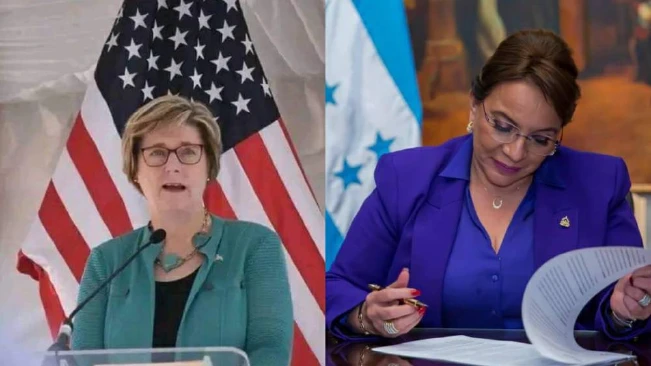 Partido de presidenta de Honduras declara “ciudadana non grata” a embajadora de EEUU