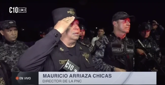 FAES confirma muerte de director de la PNC y todos los tripulantes en helicóptero estrellado