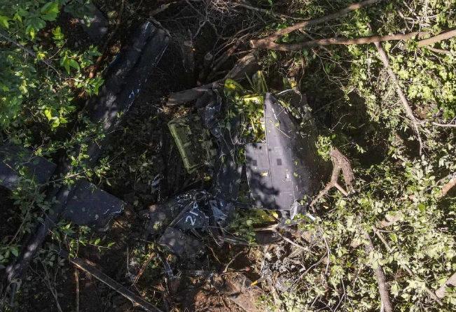 Revelan imágenes del accidente de helicóptero donde murió director de la PNC y ocho más