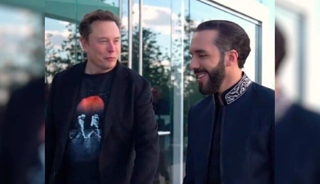 Bukele se reúne con Elon Musk, dueño de X