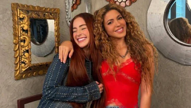 La salvadoreña Nicolle Figueroa hace colaboración con... ¡Shakira!