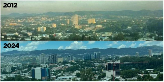 Más de 25 altos edificios se han construido en el Gran Salvador en los últimos cuatro años